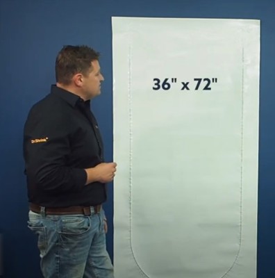 Zipper Access Door - 91,44cm x 182,88cm